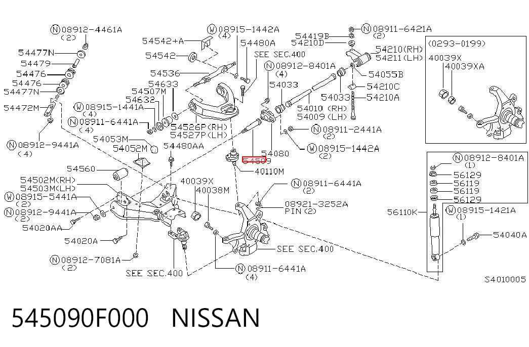 545090F000 NISSAN