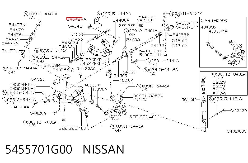 5455701G00 Nissan/Infiniti