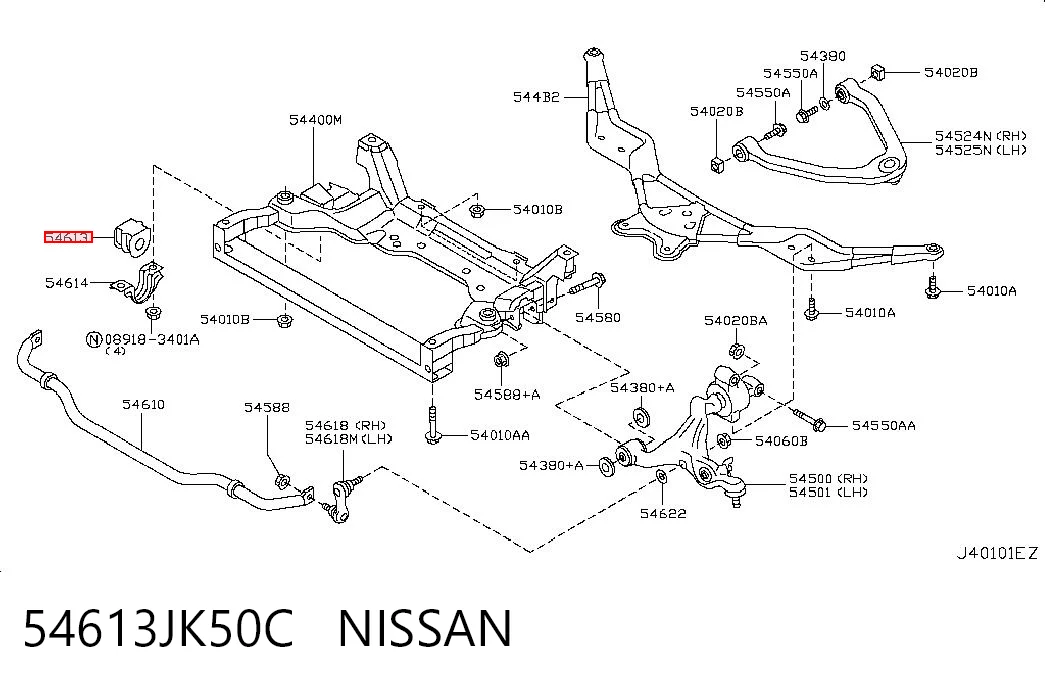 54613JK50C Nissan/Infiniti