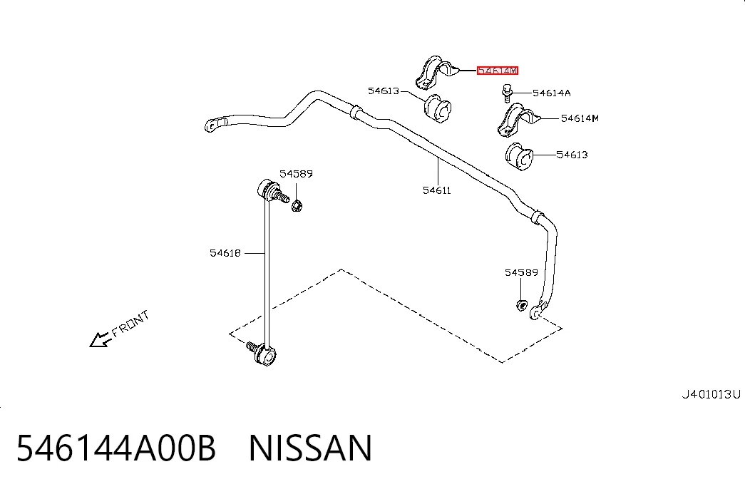 546144A00B Nissan/Infiniti