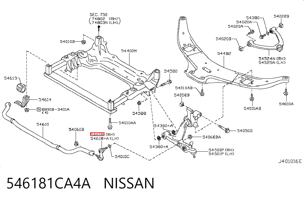 546181CA4A Nissan/Infiniti