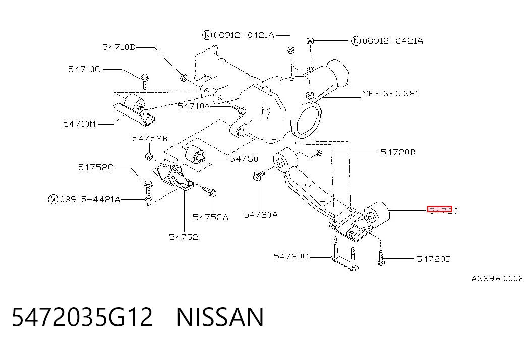 5472035G12 Nissan/Infiniti