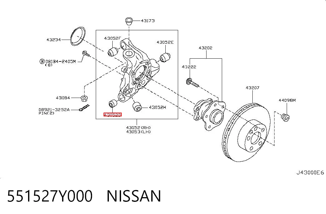 551527Y000 Nissan/Infiniti
