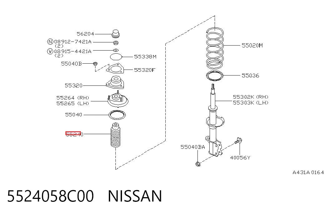 5524058C00 Nissan/Infiniti