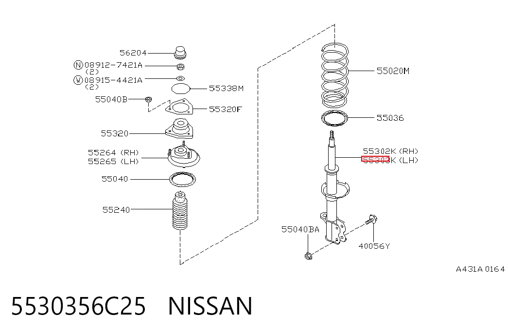 5530356C25 Nissan/Infiniti