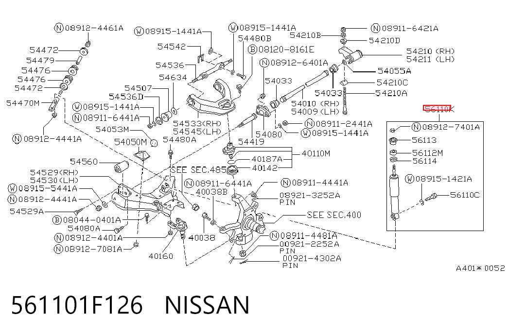 Amortiguadores Nissan Terrano I desde 40,32 €