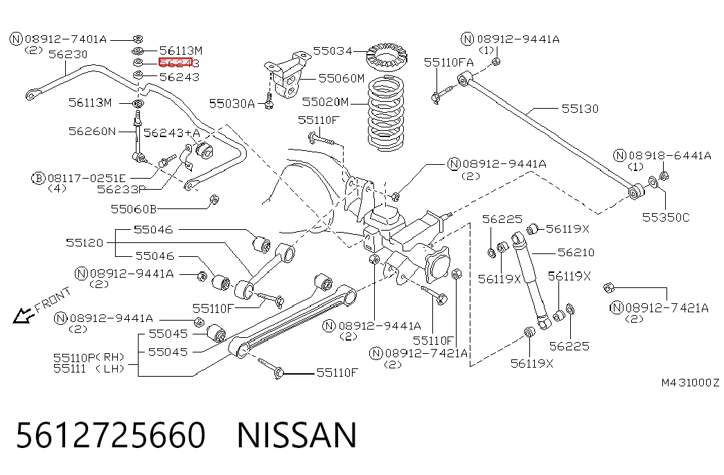 5612725660 Nissan/Infiniti