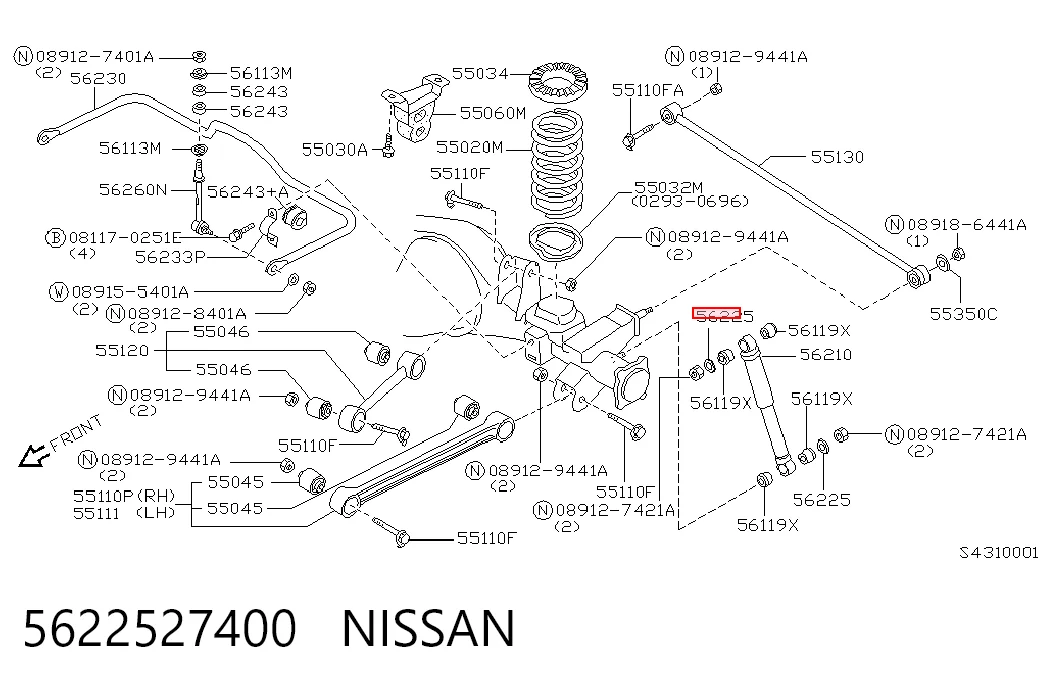 5622527400 Nissan/Infiniti