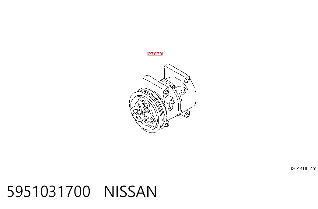 Comprar Compresor de aire acondicionado Nissan Almera CLASSIC B10RS