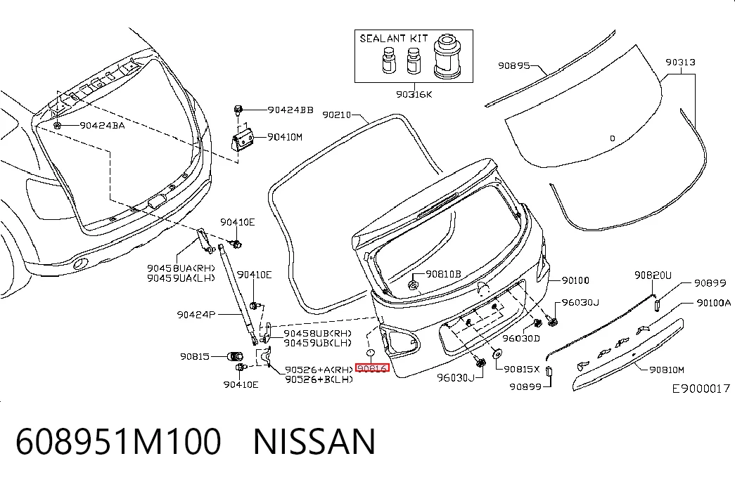 608951M100 Nissan/Infiniti