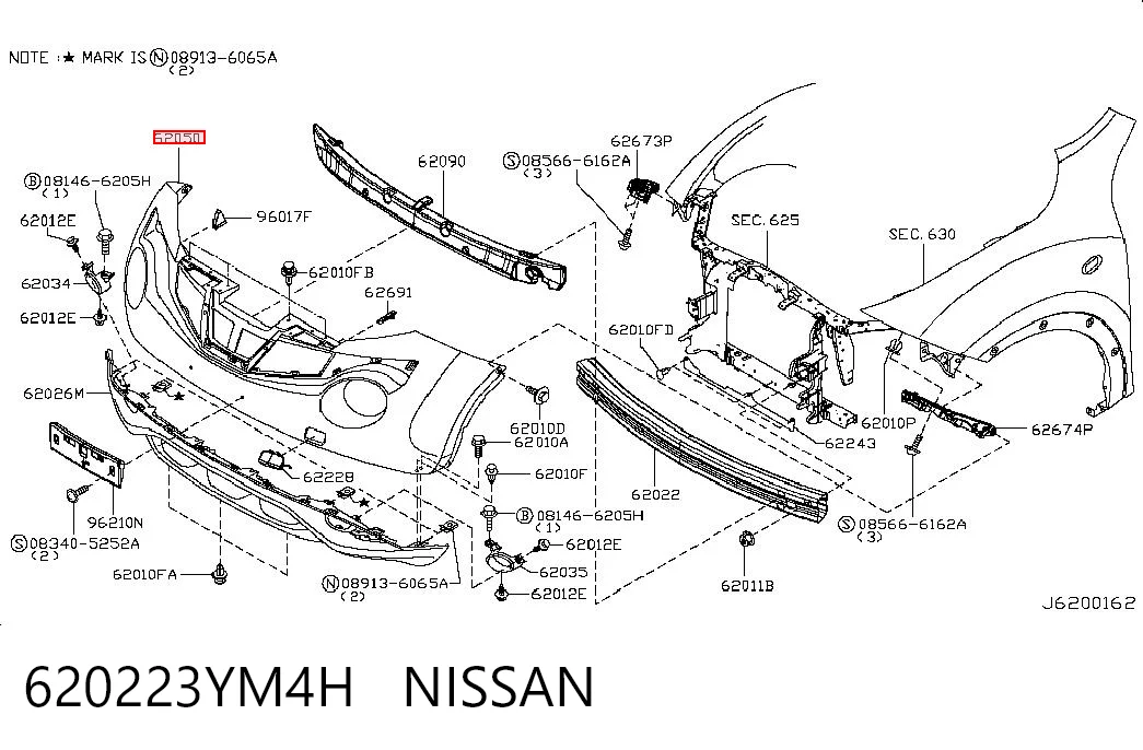 620223YM4H Nissan/Infiniti