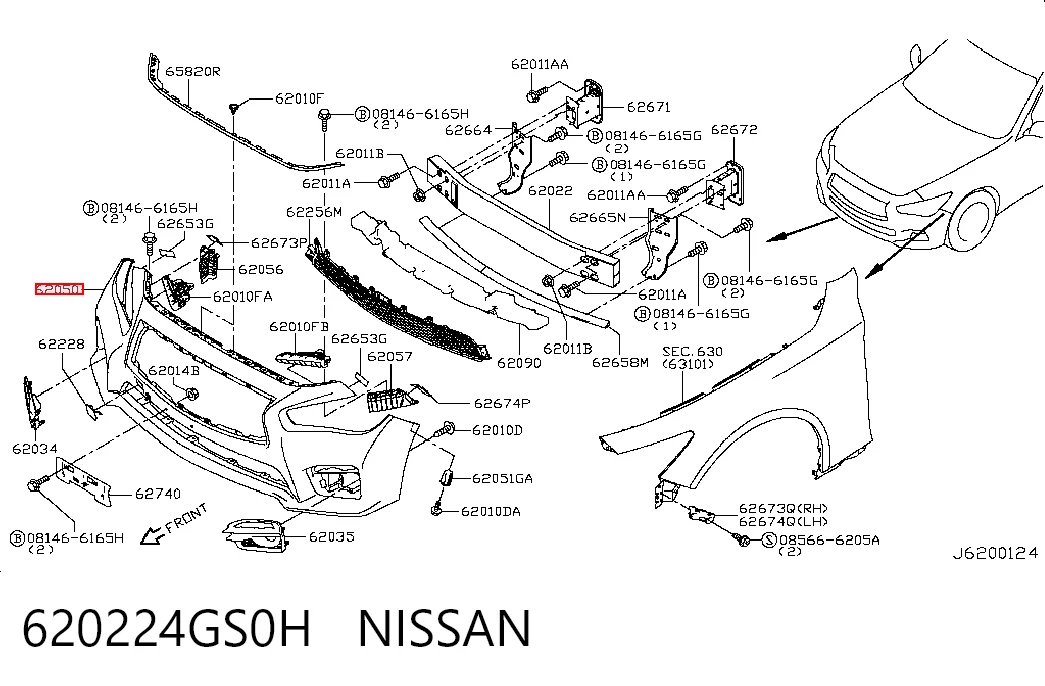 620224GS0H Nissan/Infiniti