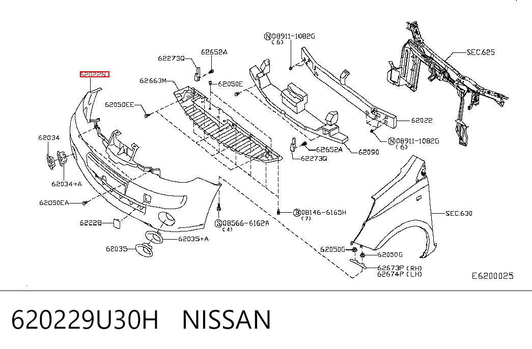 620229U30H Nissan/Infiniti