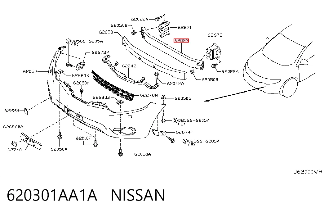 620301AA1A Nissan/Infiniti