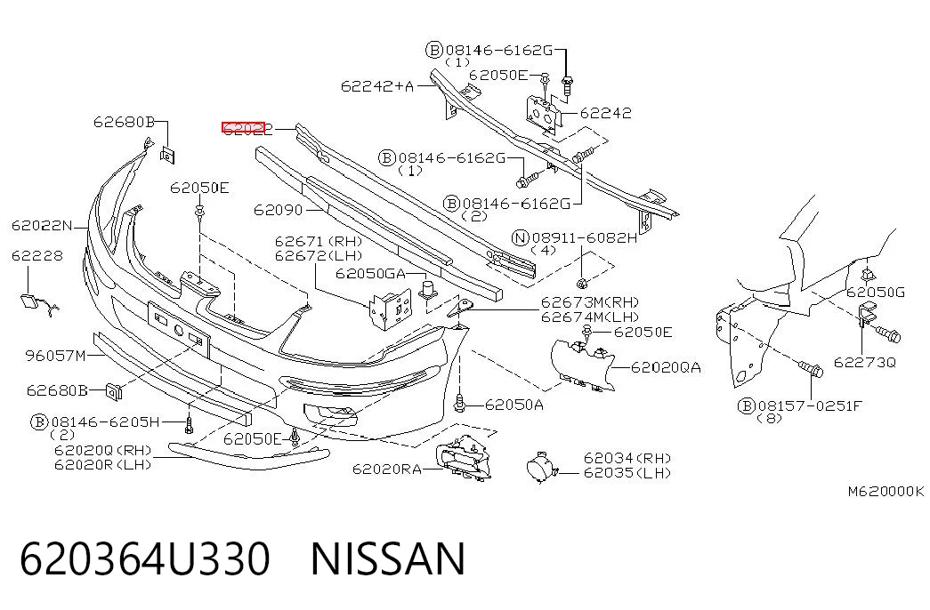 620364U330 Nissan/Infiniti