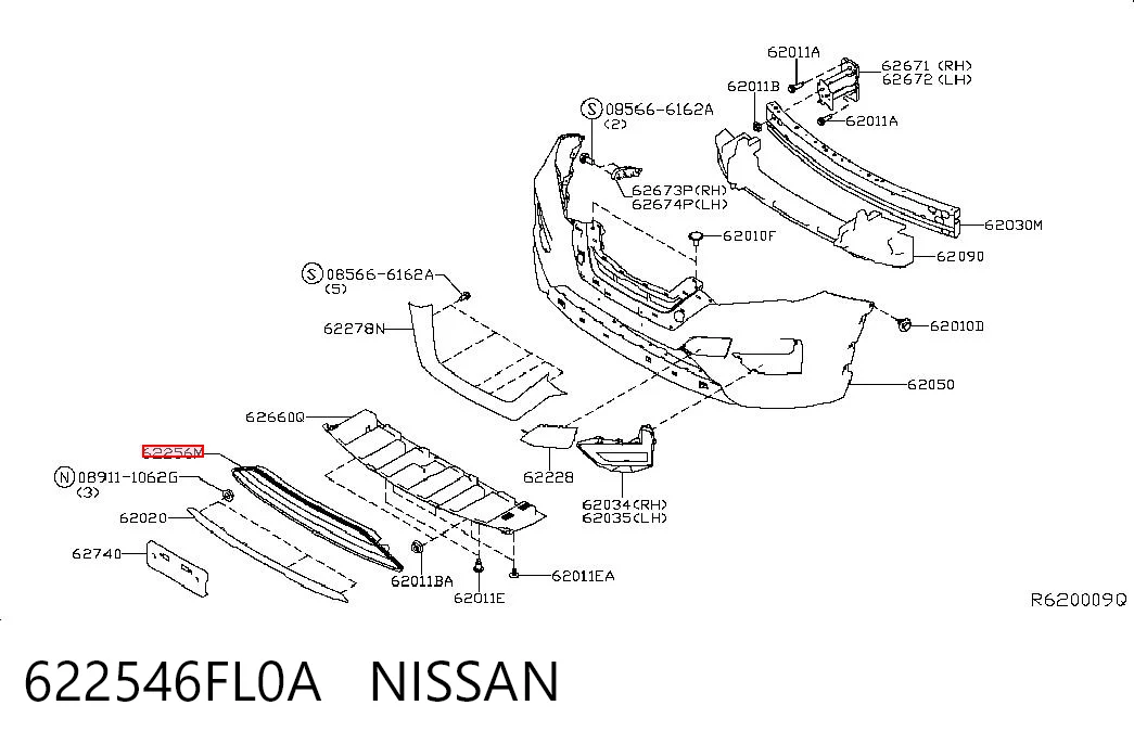 622546FL0A Nissan/Infiniti