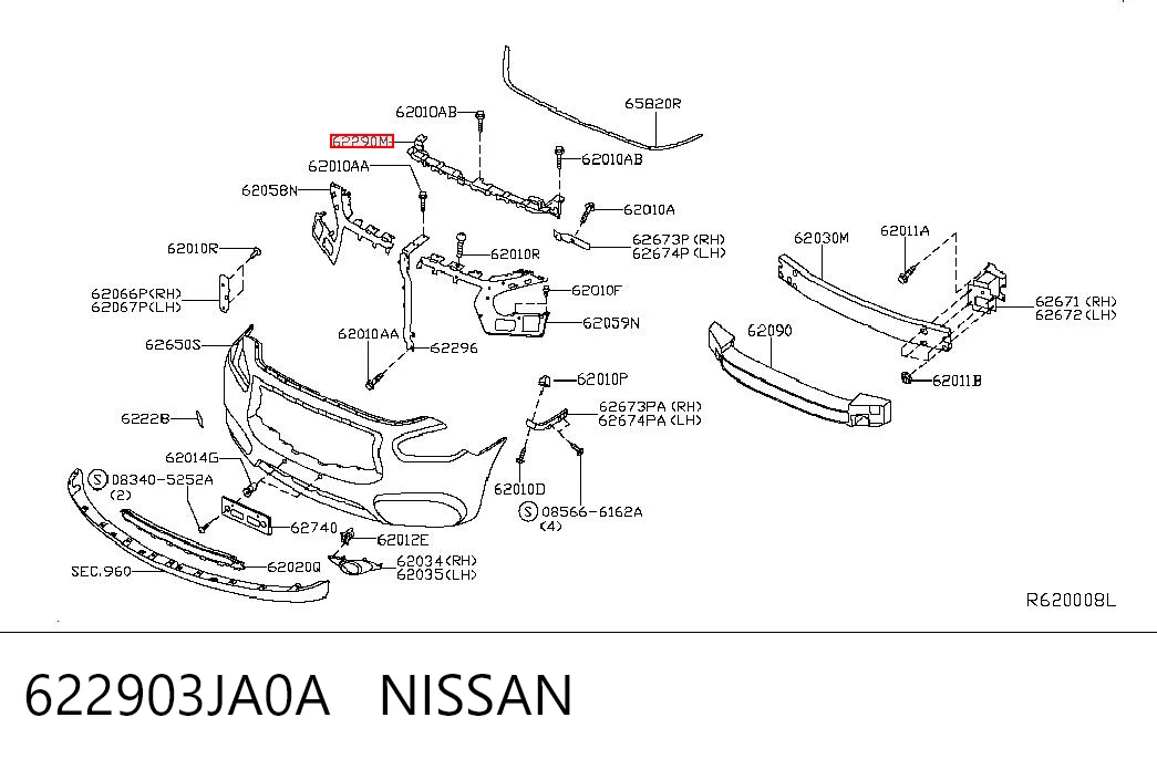 622903JA0A Nissan/Infiniti