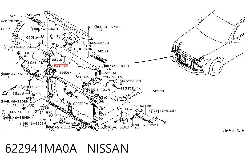622941MA0A Nissan/Infiniti