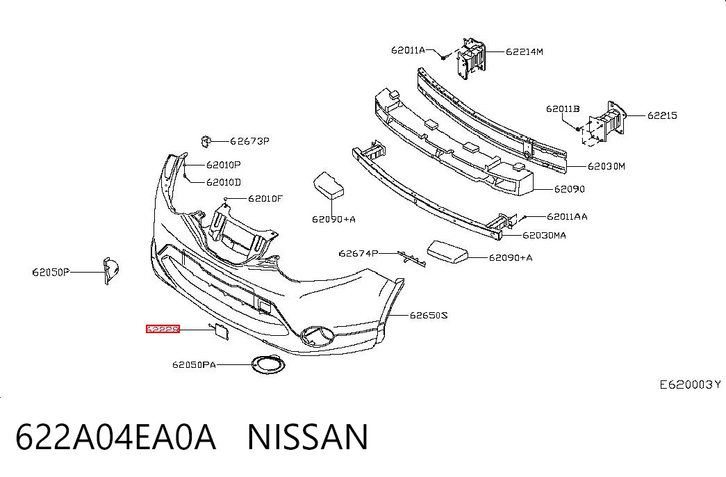 Comprar 5036920 FPS Tapa del enganche de remolcado delantera
