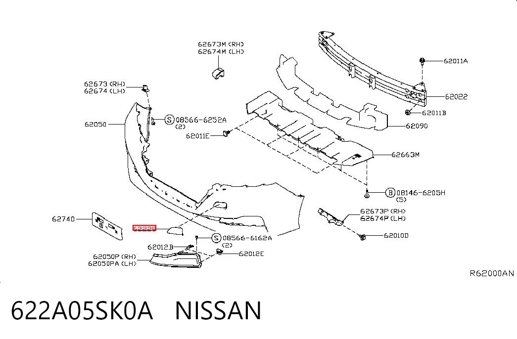 622A05SK0A Nissan/Infiniti