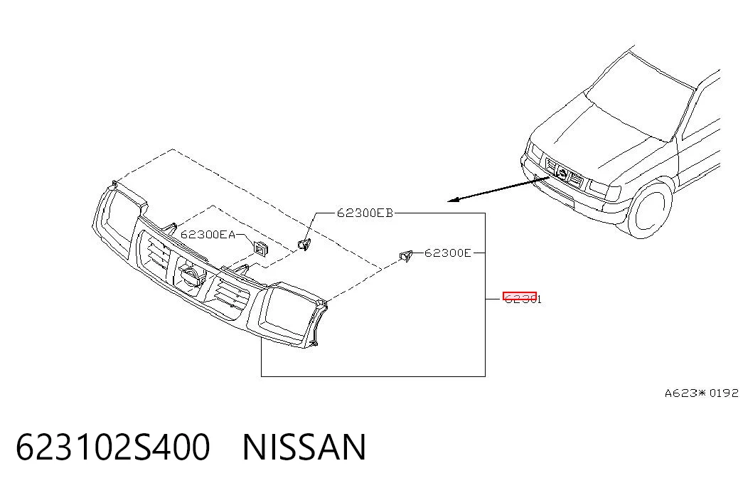 623102S400 Nissan/Infiniti