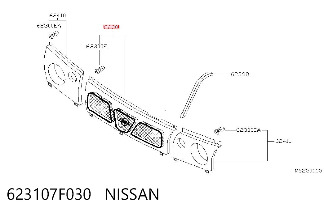623107F030 Nissan/Infiniti