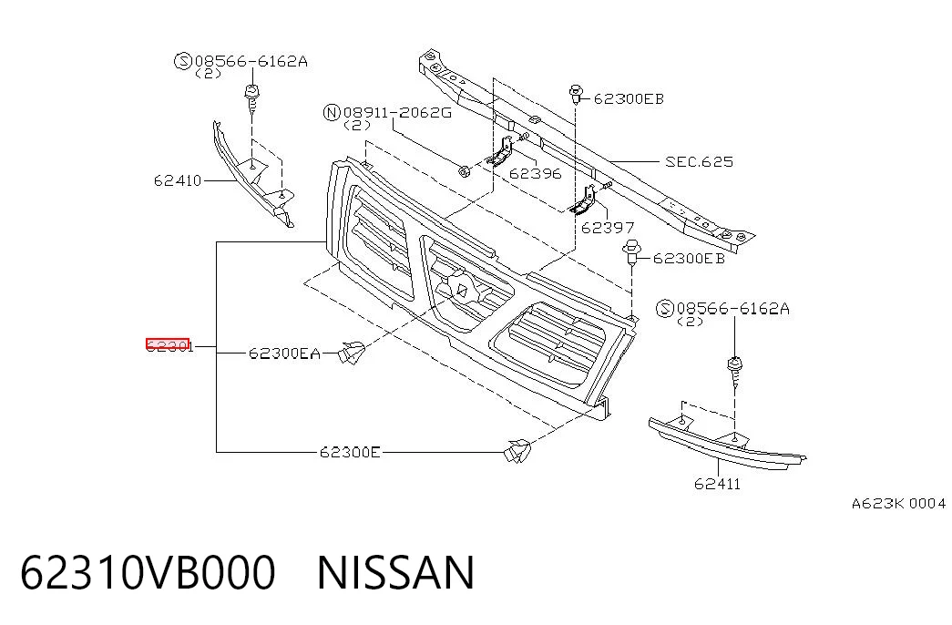 62310VB000 Nissan/Infiniti