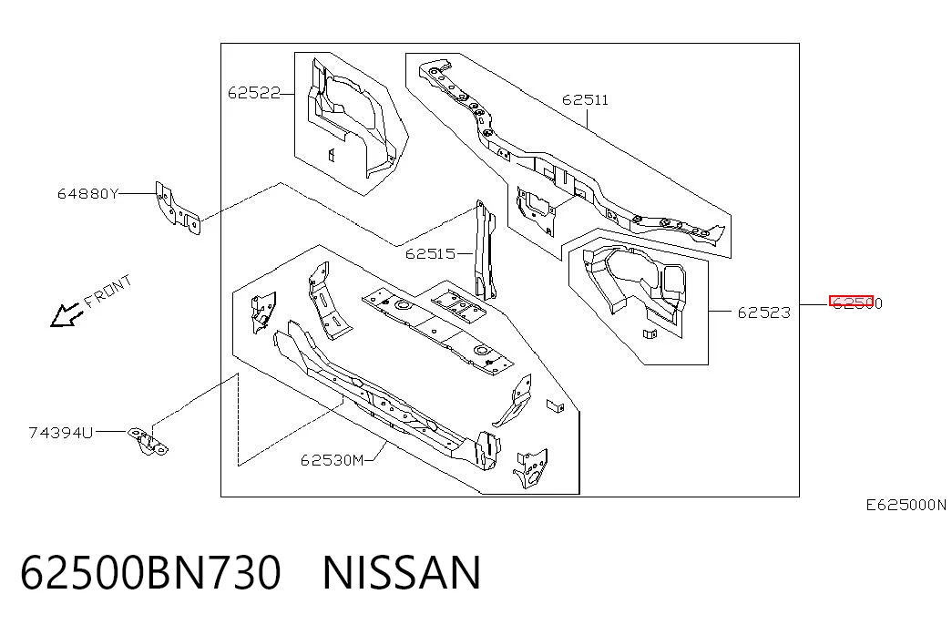 Comprar Soporte de radiador Nissan Almera II N16