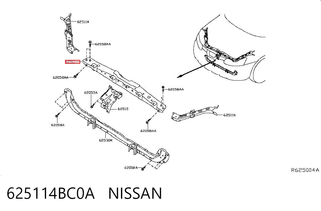 625114BC0A Nissan/Infiniti