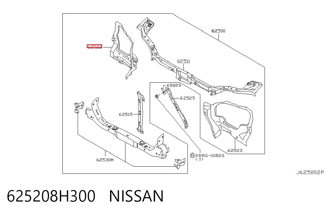 625208H300 Nissan/Infiniti