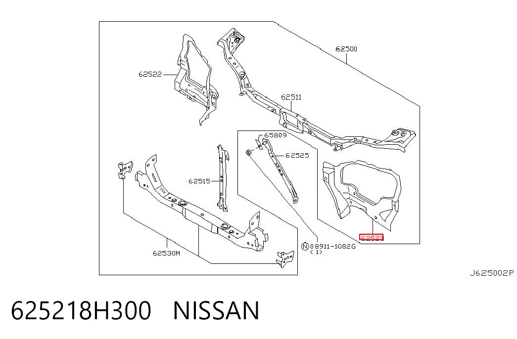 625218H300 Nissan/Infiniti