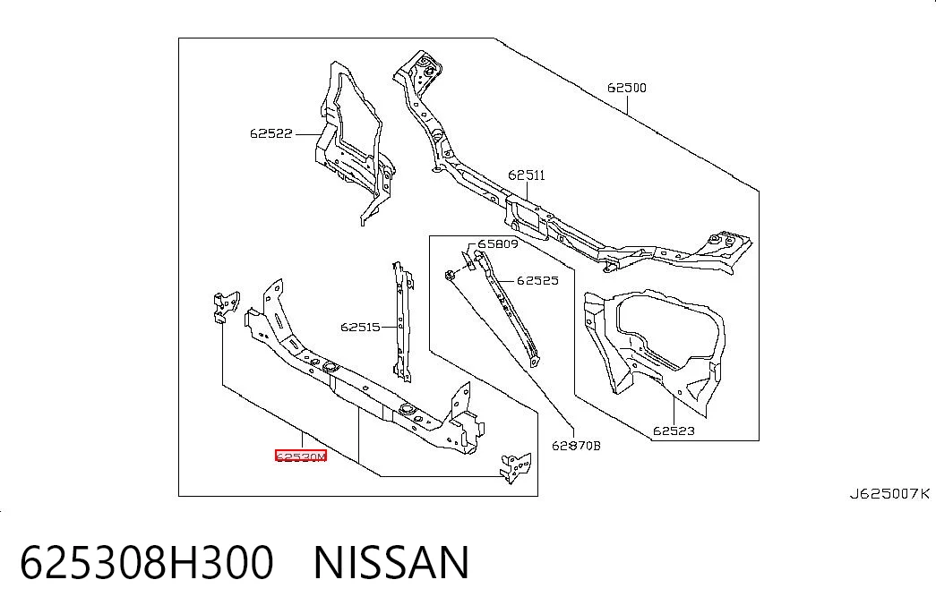 625308H300 Nissan/Infiniti