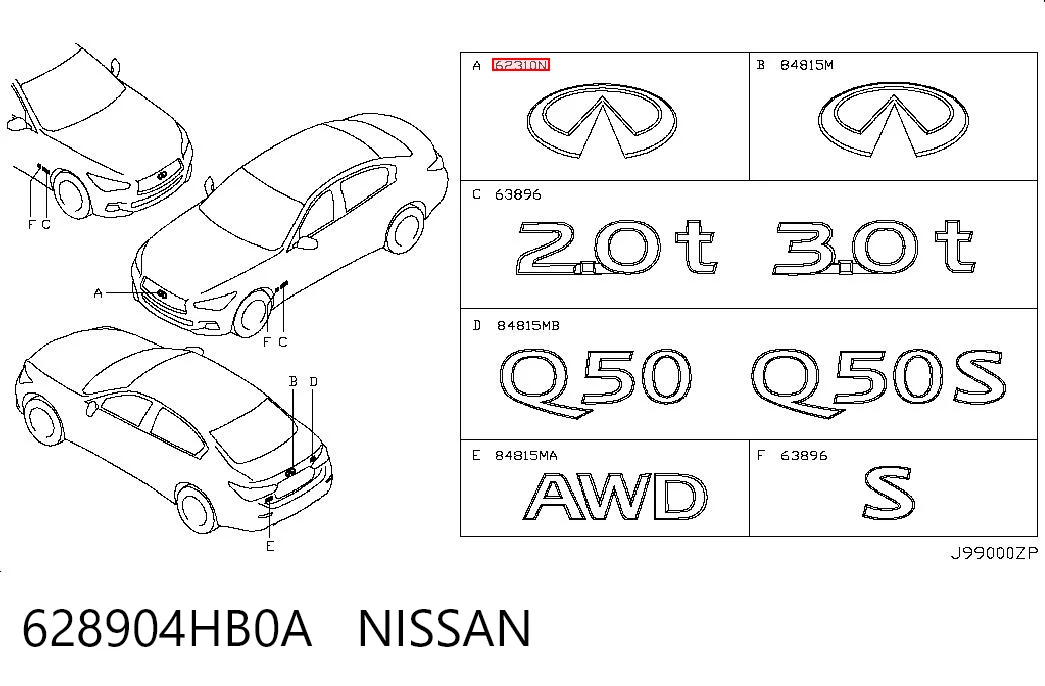 628904HB0A Nissan/Infiniti