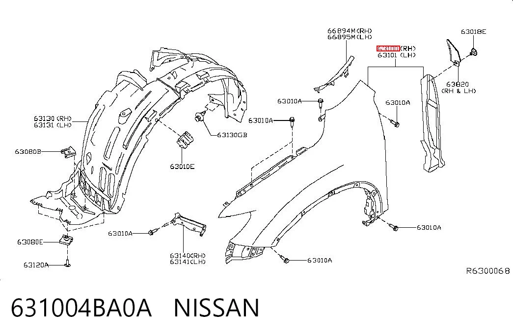 631004BA0A Nissan/Infiniti