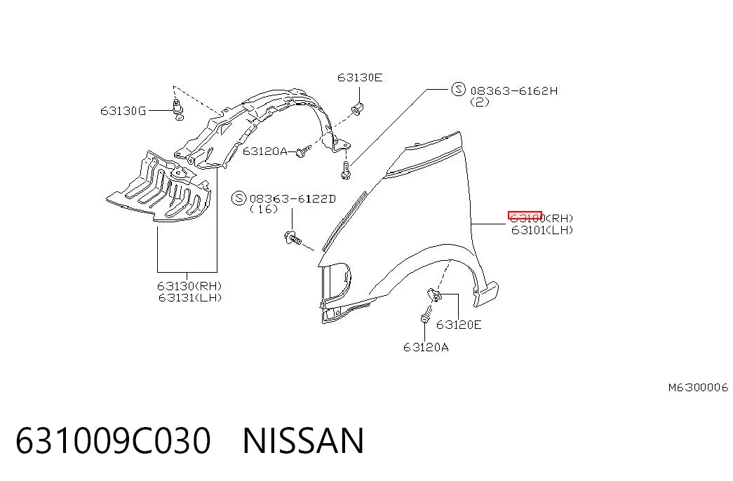 Comprar Aleta delantera derecha Nissan Vanette  C23 a bajo precio