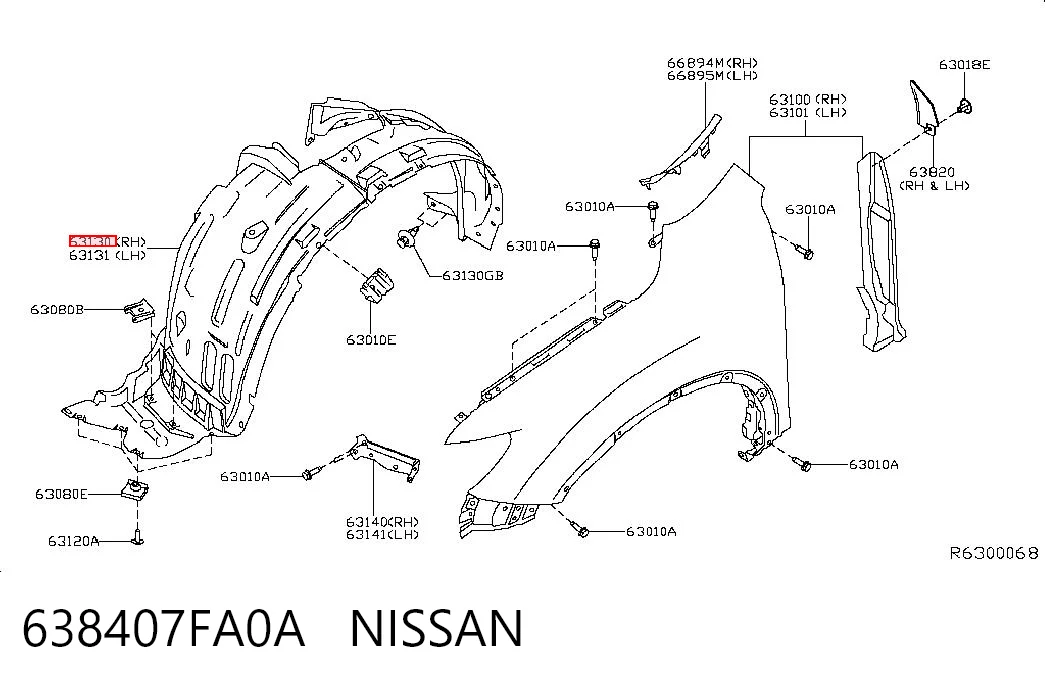 638407FA0A Nissan/Infiniti