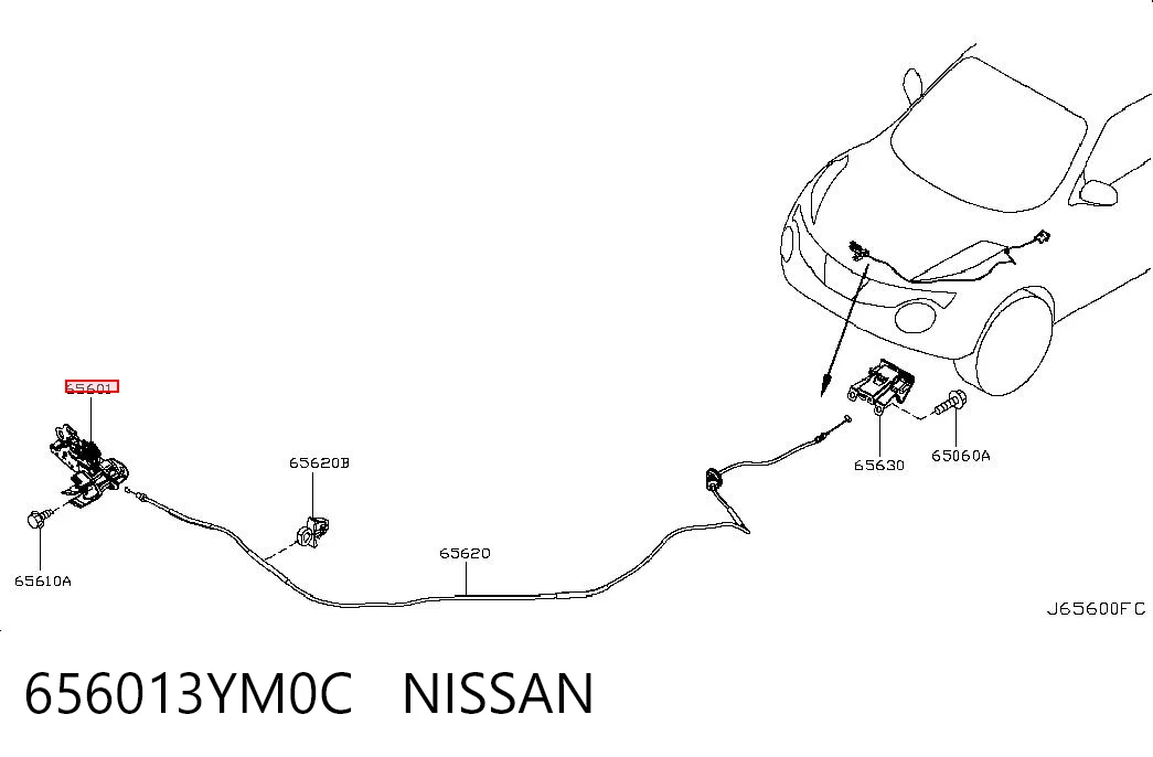 656013YM0C Nissan/Infiniti