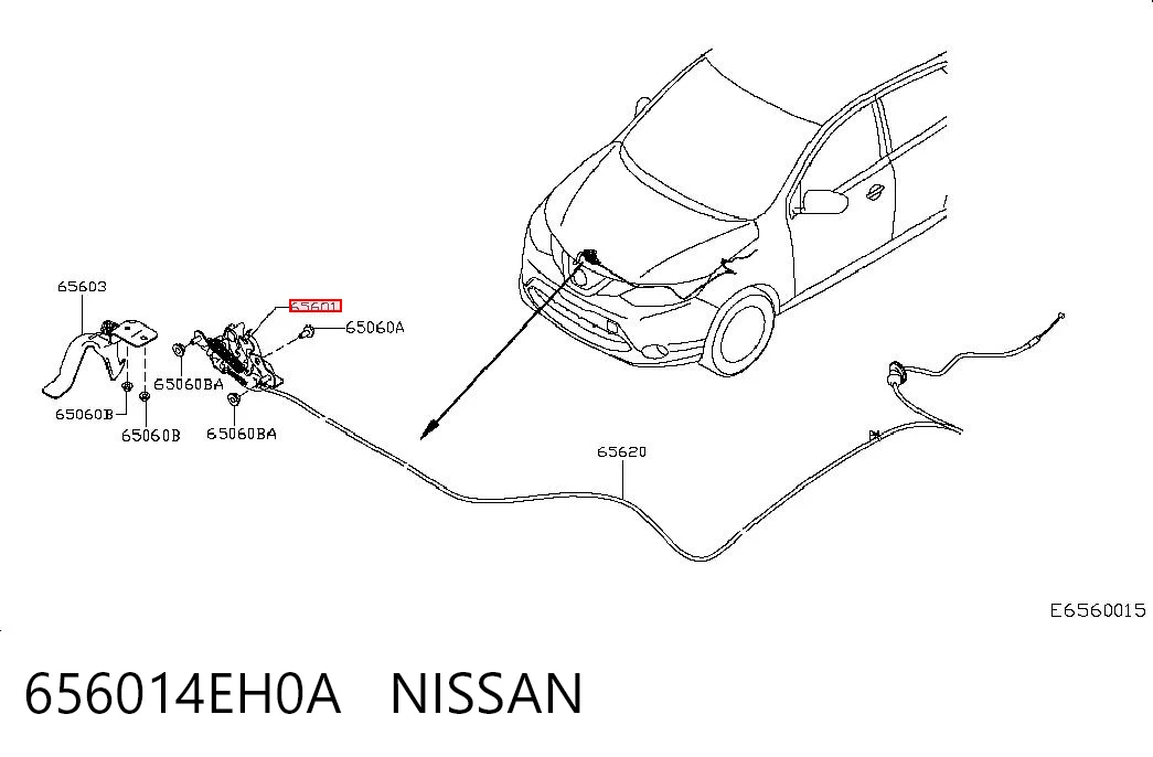 656014EH0A Nissan/Infiniti