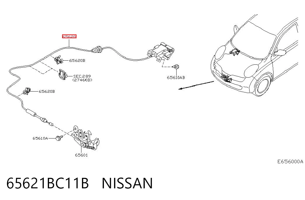 65621BC11B Nissan/Infiniti