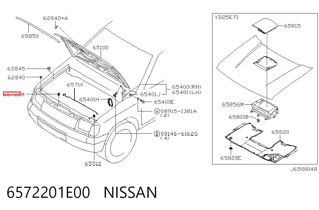 6572201E00 Nissan/Infiniti