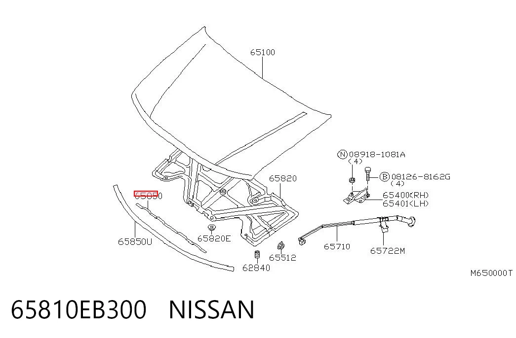 65810EB300 Nissan/Infiniti
