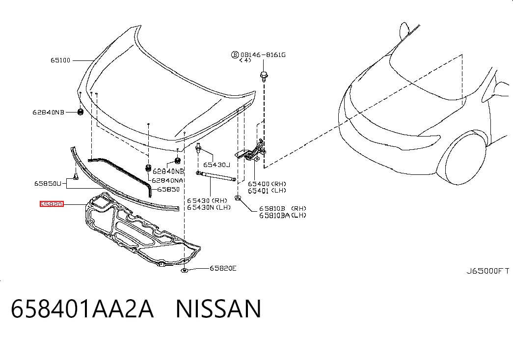 658401AA2A Nissan/Infiniti
