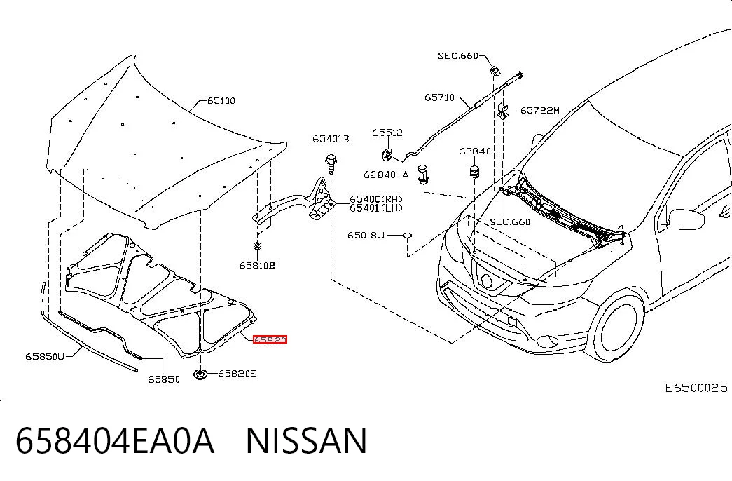658404EA0A Nissan/Infiniti