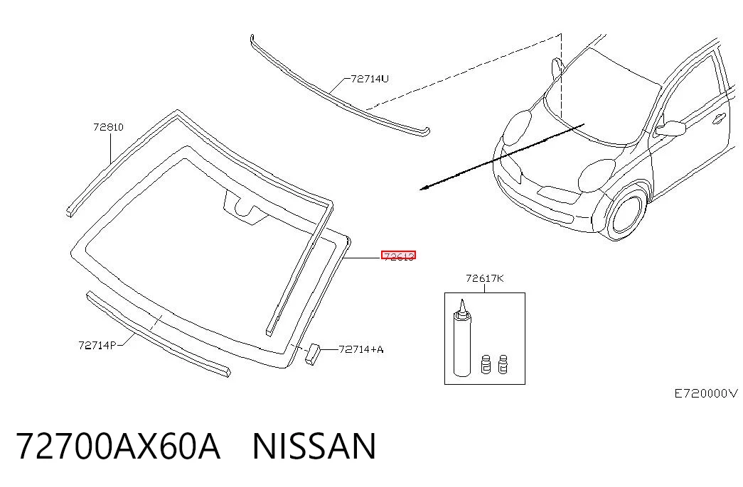 Parabrisas Nissan Micra 