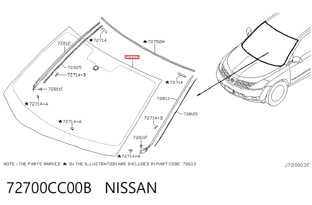 Comprar Parabrisas Nissan Murano  Z50