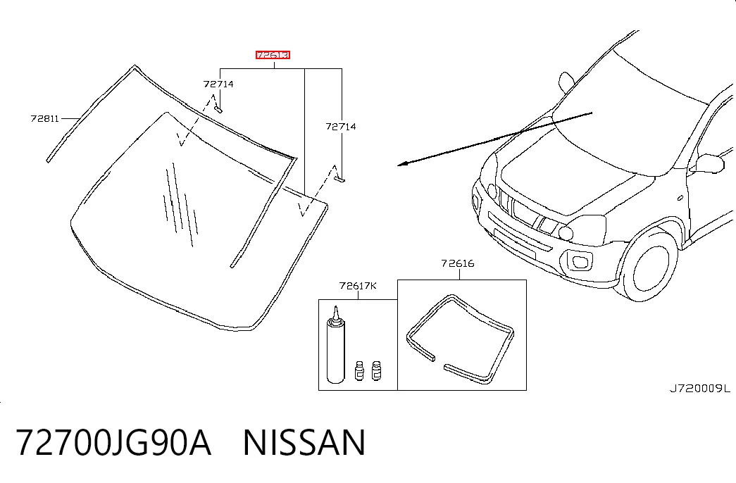 Comprar Parabrisas Nissan X-Trail  T31