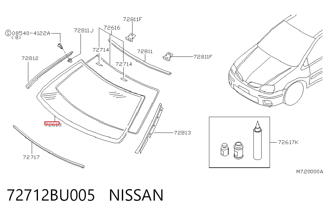 Comprar Parabrisas Nissan Almera  V10 a bajo precio