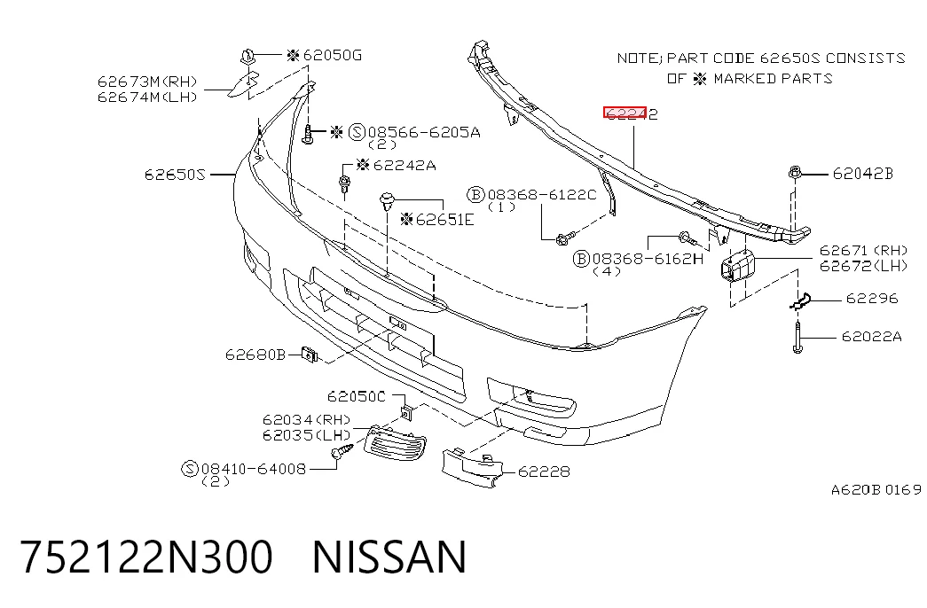 Comprar Soporte de parachoques delantero Nissan Almera I N15
