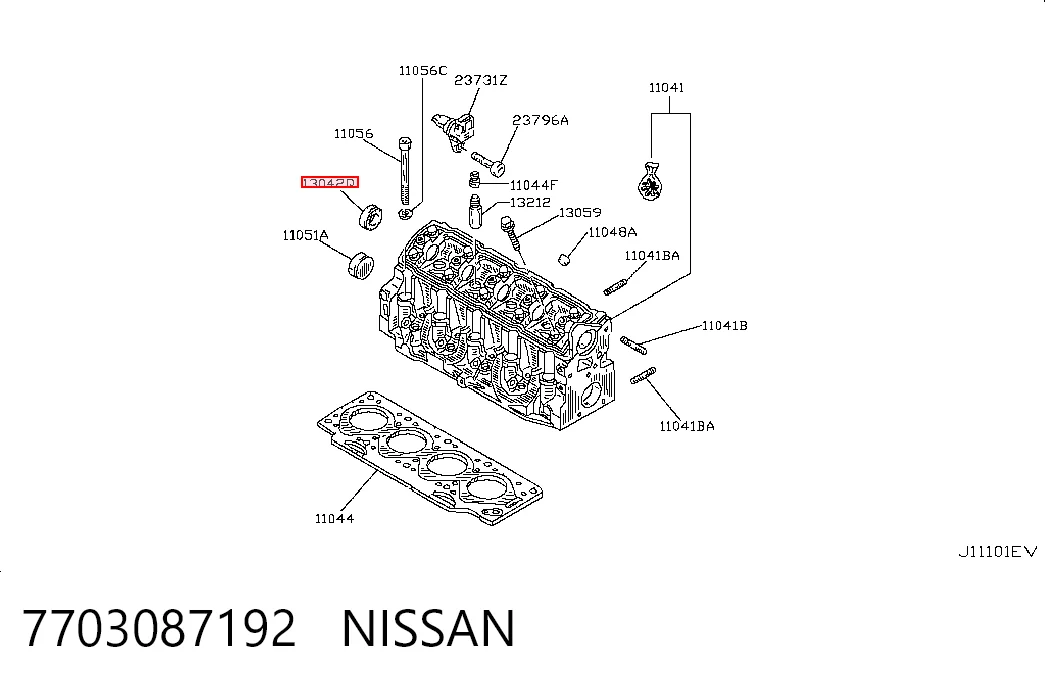 Retén de árbol de levas para Renault 21  S48