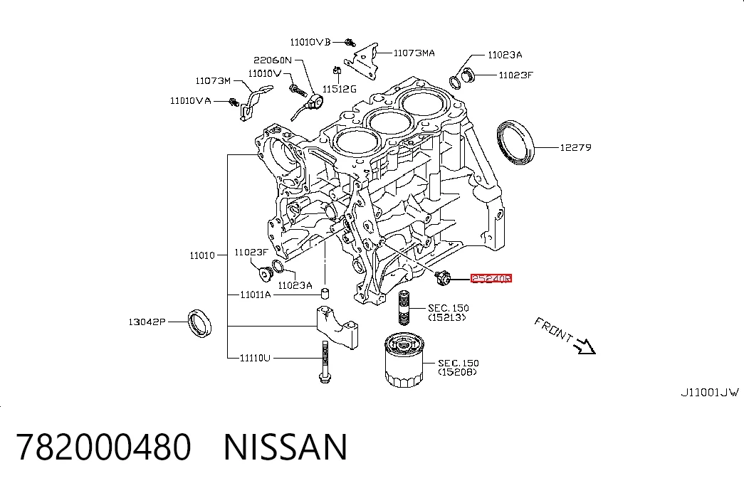 782000480 Nissan/Infiniti